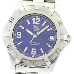 美品✨　希少　タグホイヤー　エクスクルーシブ　WN1111 ブルー文字盤　メンズ 美品✨ 希少 タグホイヤー エクスクルーシブ WN1111 ブルー文字