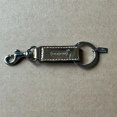 COACH コーチ メタリック トリガースナップ ゴールド キーリング 海外