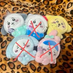 ハチワレ　ポチャッコマスコット　ちいかわ✖️サンリオ ちいかわ×サンリオキャラクターズ ぷちミニフードマスコット