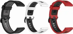 SHEAWA Garmin(ガーミン) ForeAthlete 55/Forerunner 165/Vivoactive 5用バンド ベルト 3点セット 交換バンド シリコン 替えバンド 交換ベルト ストラップ アクセサリー Approacのサムネイル