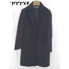 ■ JOURNAL STANDARD ジャーナルスタンダード ウール 長袖 チェスターコート サイズ S ブラック レディース  【1109220006256】