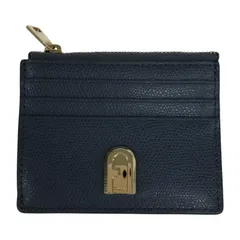 Furla フルラ カード入れ付きコインケース/ブルー