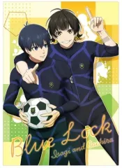 【中古】クリアファイル 潔世一＆蜂楽廻(グリーンイエロー) シングルクリアファイル(A4) 「ブルーロック」