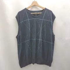 ◇ ⊇ DOCKERS ドッカーズ ニット ベスト サイズXL ネイビー メンズ E  【1503050019750】のサムネイル