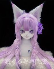 着ぐるみヘッド ケモノ ファースーツ ぬいぐるみ コスプレ