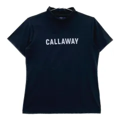 サイズ：M CALLAWAY キャロウェイ  モックネック 半袖Tシャツ  ブラック系 [240101411758] ゴルフウェア レディース ストスト