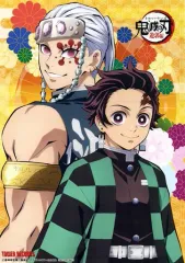 【中古】ポスター A3クリアポスター 宇髄天元＆竈門炭治郎 「Blu-ray/DVD 鬼滅の刃 遊郭編」 タワーレコード全巻連動購入特典