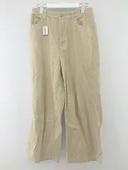 ◇ Sonny Label サニーレーベル URBAN RESEARCH コーデュロイ ワイド パンツ サイズ縦L 横L- ベージュ レディース P  【1207070007680】