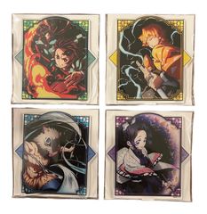 原神 ウェンティ 色紙 4枚 - メルカリ