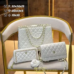 【超美品】CHANEL シャネル  ショルダーバッグ ハンドバッグ  財布  3点セット