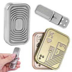 SALUDABLE フィジェットスライダー フィジェットトイ ストレス解消 ガジェット 2種セット [01Color var.]