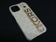 MICHAEL KORS マイケルコース MK柄 PVC iPhone13/14対応 アイフォンケース スマホケース レディース ベージュ系 DH9882のサムネイル