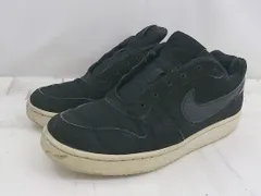◇ NIKE ナイキ COURT BOROUGH LOW SL 845726-001 スニーカー シューズ サイズ 24㎝ ブラック レディース E  【1304140024377】