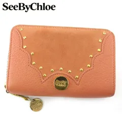 【BIGお買い物ラリー★30%OFFセール中】シーバイクロエ SEE BY CHLOE 長財布NICK ニック ピンク ベージュ ゴールド レディース 中古 最大30％OFF☆年越しセール】シーバイクロエ SEE BY CHLOE 長財布 NICK