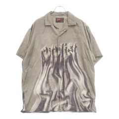 cvtvlist (カタリスト) CTLS I MARBLE DRIP SHIRT フロントロゴ 半袖シャツ ブラウン 2301040201