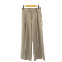 [6/23までの出品]nobleエステルツイルストレッチスラックスパンツ34 追加》エステルツイルストレッチスラックスパンツ 3（スラックス