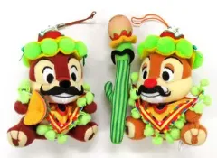 【中古】ストラップ(キャラクター) チップ＆デール ストラップセット(2体セット) 「テーブル・イズ・ウェイティング」 東京ディズニーリゾート限定