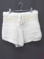 ◇ ⊇ gelato pique ジェラートピケ ショートパンツ ルームウェア サイズF ホワイト レディース E  【1505290035873】