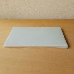 【わけあり処分品】白磁 板皿　瀬戸 白磁 民藝 作家