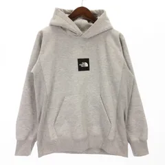ザノースフェイス THE NORTH FACE HEATHER LOGO BIG HOODIE ヘザーロゴ ビッグフーディー スウェット パーカー 長袖 プルオーバー 裏起毛 NT61821R グレー M