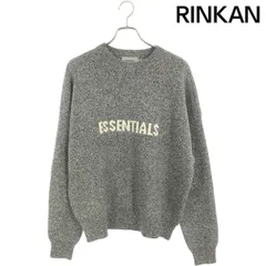 フォグ  ESSENTIALS ロゴクルーネックニット メンズ Sのサムネイル