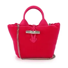 新品 ロンシャン LONGCHAMP ハンドバッグ ル ロゾ トップハンドルバッグ XSサイズ ピンク