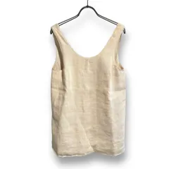 Archi (アーキ) LINEN DOUBLE TANK AS22-B1 ベスト レディース ベージュ Sのサムネイル