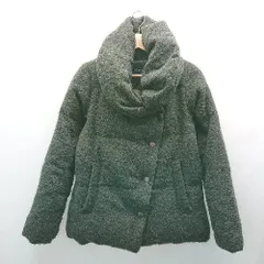 ◇ journal standard ダウン アウター 冬物 カジュアル シンプル 防寒 長袖 ジャケット サイズM グレー レディース E 【1307210021238】