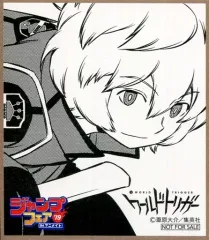 【中古】紙製品(キャラクター) 空閑遊真 ミニ色紙風コレクション 「ワールドトリガー」 ジャンプフェア in アニメイト2019 物販購入特典