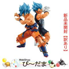 [bn:13]  【未開封】【訳あり】 一番くじ ドラゴンボール VSオムニバス超 A賞 SSGSS孫悟空＆SSGSSベジータフィギュア◆新品Sa