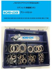 【ノルトロックワッシャ】アソートセット ステンレス＋254SMO（高耐食スーパーステンレス）
