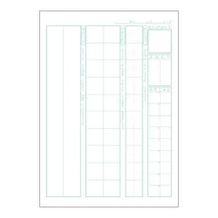 日本ノート（アピカ） ムーミン学習帳 かんじのがくしゅう１・２ LU3410