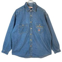 希少XL☆SEANJOHN ショーンジョン 肉厚 Gジャン アルファロメオ 刺繍 