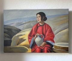 油彩画 静物画 マトリョーシカ F3 - メルカリ