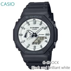 【正規販売店】 カシオ G-SHOCK メンズ 電池式クオーツ 腕時計 ブラック GA-2100WD-1AJF