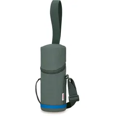 【新着商品】サーモス マイボトルポーチ ストラップ付き 350-400ml用 ブラックブルー APG-352 BK-BL