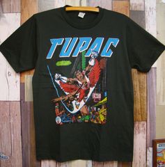 新品 TUPAC【2Pac/トゥパック】イラストTシャツ★Bunny