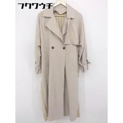 ■ titivate ティティベイト バック切替シースループリーツ 長袖 スプリングコート サイズM ベージュ レディース 【中古】 【1102260006330】のサムネイル