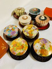 Anne　ゆずりは工房 茶菓セット 湯呑 小皿 花柄 日本製 陶器 ゆずりは工房 茶菓セット 湯呑 小皿 花柄 日本製 陶器 和食器 手描き