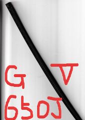 シフト 協栄製作所 SHIFT グラファイトワイパーラバー graphite wiper rubber GV650J 8mm幅 650mm用 1本 GV-650J