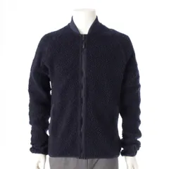 カナダグース ウール ボア ロゴ刺繍 ブルゾン フリース ジャケット アウター トップス 6998M ネイビー M/M【中古】のサムネイル