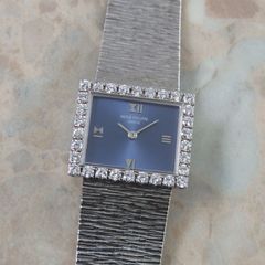 PATEK PHILIPPE パテックフィリップ レディース アンティークウォッチ ダイヤモンド 18金無垢 K18WG ホワイトゴールド ヴィンテージ時計