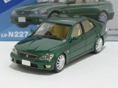 トヨタ アルテッツァ RS200 Lエディション（緑）2002年式 LV-N227d【トミーテック社1/64ミニカー】【トミカの時】