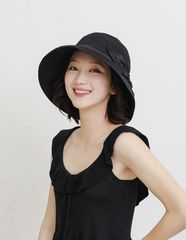 帽子 つば広 ツバ広帽子 日よけ帽子 レディース UVカット 日よけ ハット 紫外線 女優帽 リボン付き 対策 UV 新作 女性用 春 夏用 旅行 オシャレ 飛ばない 夏 小顔効果抜群 可愛い min#