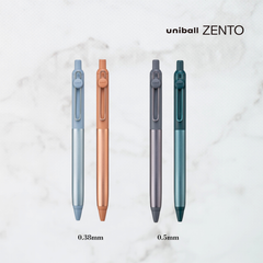 （単品）三菱鉛筆 ユニボールゼント フローモデル 0.38mm / 0.5mm _