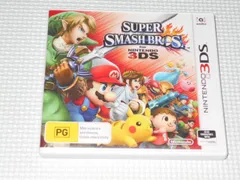 3DS★SUPER SMASH BROS. for NINTENDO 3DS 海外版 AU版★箱付・説明書付・ソフト付★動作確認済