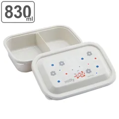 保存容器 ふわっとフタ付 M 830ml 軽量 フードパック ミッフィー （ プラスチック ランチボックス 蓋付き フード ケース キャラクター 食洗機対応 電子レンジ対応 仕切り付き ふわっと ドーム型 お弁当箱 保存 容器 日本製 ）