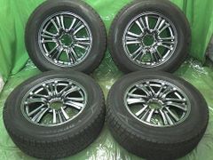 【中古】DUNLOP スタッドレス 20年製 バリ山 バザルト 18インチ ダンロップ  ウインターマックスSJ8