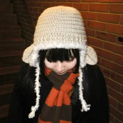 【ぴの様専用】羊なれるフライトキャップ🐏⭐︎耳当て付きニット帽