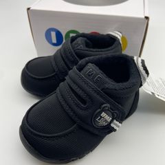子供靴　イフミー　キッズスニーカー　22-9001 ブラック